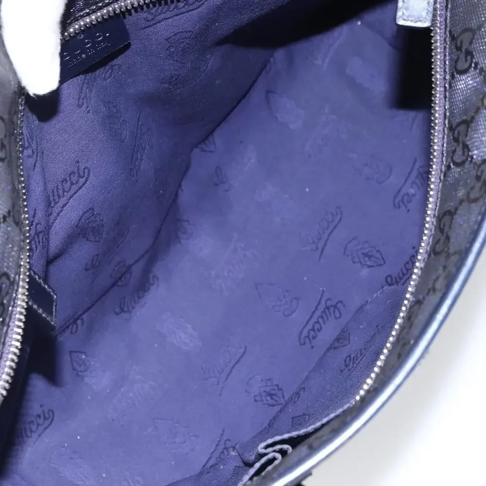 Gucci GG Imprime Coated Canvas Tote Bag Purple
